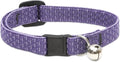 LupinePet Eco 1/2" Lilac Cat Safety Collar by LupinePet