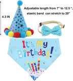 Dog Birthday Decorations, Puppy Birthday Party Outfits, Birthday Hat, Bow Tie - Image 6