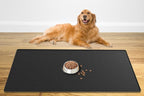 48" x 32" XXXL Largest Pet Food Mat, Silicone Dog Mats by WelcometoULTIBE