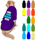 Customized Dog Hoodie with Name Logo Personalized Text Soft & Warm by Mynvzrk