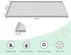 Cat Litter Mat for Litter Box, Silicone Large Cat Litter Trapping Mat - Image 4