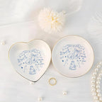 Personalized Ring Dish Engagement Gift, Engaged Ring Holder, Custom Wedding - Image 5