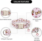 Pink Dog Collar, Girl Dog Collar - Image 2