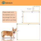 Dog Blankets for Medium Large Dogs Washable, 3 Pack Pet Blanket Washable 41" x - Image 6