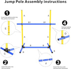 Dog Agility Hurdle Training Set, 2-Sets Jump Bar Equipment - Image 8