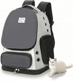 Cat Backpack Carrier, TSA Airline Approved Pet Travel Bag by GixDix