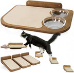 INICIO Cat Shelves – Dog Proof Feeding Station by INICIO