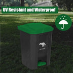 Yatmung 20L/5Gallon Dog Poop Trash Can Outside - Image 3