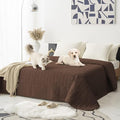 Waterproof and Anti-Slip Dog Bed Cover and Pet Blanket Sofa Pet Bed Mat ，car by TcksstexFauxFurDogBedCover