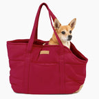 Plush Dog Purse Carrier for Small Dogs, Soft Dog Tote Bag by NoblePup