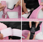 FEimaX Dog Carrier Backpack Pet Legs Out Front Cat Travel Bag, Adjustable Puppy - Image 5