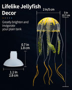 Uniclife 6 Pcs Glowing Jellyfish Ornament Decoration - Image 4