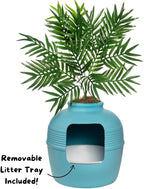 Good Pet Stuff Hidden Litter Box Planter, Decorative Cat Litter Enclosure - Image 3