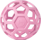 JW Pet HOL-ee Roller™, Dog Toy Puzzle Ball, Natural Rubber by JWPet