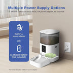 2.4G WiFi Automatic Cat Feeder, 4L Food Dispenser - Image 5