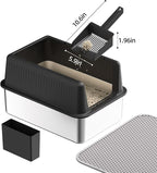 Stainless Steel Cat Litter Box - Image 5