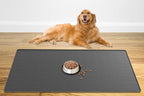48" x 32" XXXL Largest Pet Food Mat, Silicone Dog Mats by WelcometoULTIBE
