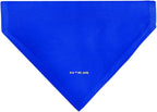 DC Comics Pet Bandana Superman Shield Logo Blue Red Yellow Slip On Collar - Image 2