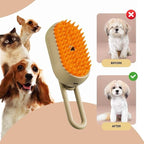3-in-1 Steam Pet Brush for Cats & Dogs – Self-Cleaning Grooming Comb - Image 9