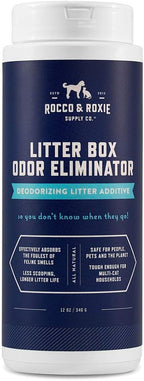 Rocco & Roxie Litter Box Odor Eliminator, Best Natural Urine Deodorizer by RoccoRoxieSupplyCo