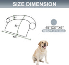 Tinaco Calming Dogs/Cats Bed Mats, Dog Pad Washable Removable Couch Cover - Image 2