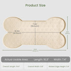Dog Food Mat Anti-Slip Silicone Dog Bowl Mat Thicker Pet Placemat Waterproof - Image 3