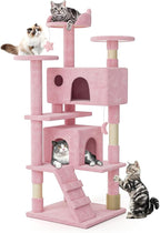 MoNiBloom 54 Inch Cat Tree Tower by Monibloom