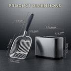 Full Metal Cat Litter Scoop - Image 2