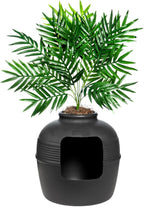 Good Pet Stuff Hidden Litter Box Planter, Decorative Cat Litter Enclosure - Image 3