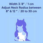 Pawtitas Glow in The Dark Cat Collar - Image 6