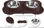 Hubulk Pet Dog Bowls 2 Stainless Steel Dog Bowl - Image 3