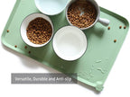 Hoki Found L Silicone Non Slip Pet Dog Cat Bowl Mats - Image 4