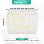 Bird Cage Seed Catcher, Seed Catcher Guard Net Cover, Parrot Nylon Mesh Net - Image 7