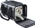 Vceoa 17.5x11x11 Inches Cat, Dog Carrier by Vceoa