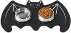 Pet Mats for Food and Water Dog Cat Food Mats Pet Feeding Mat Anti-Slip No - Image 8