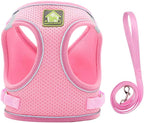 FEimaX Dog Harness and Leash Set, No Pull Breathable Soft Mesh Puppy Vest - Image 3