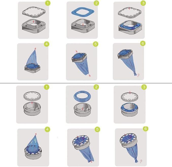 9 pcs Universal Cat Litter Refills Bag Litter Refills Compatible - Image 5