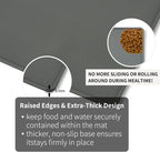 WePet Non-Slip Waterproof Pet Feeding Mat, 20x12 Inch - Image 3