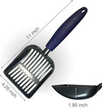 Cat Litter Scoop, Kitty Metal Scooper, Aluminum Alloy Sifter, Kitten Pooper - Image 6
