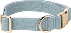 TDTOK Stylish Leather Dog Collar, Comfortable Soft PU Leather Dog Collars - Image 7