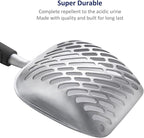 WePet Cat Litter Scoop, Aluminum Alloy Sifter, Kitty Metal Scooper, Deep Shovel - Image 5
