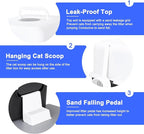 Sfozstra Cat Litter Box with Lid, Fully Enclosed Splash-Proof and Leak-Proof - Image 4