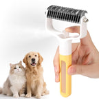 Undercoat Rake for Dogs & Cats, Double-Sided Deshedding Dematting Tool by Unknown