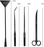Aquarium Tweezers, Capetsma Stainless Steel Aquarium Plant Tools Long - Image 2