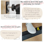 Lumizone Extra Tall Cat Gate 61.02" High Pressure Mounted Extra Wide - Image 6
