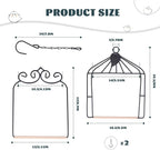 2PK Metal Frame Hummingbird Swings and Perches - Image 2