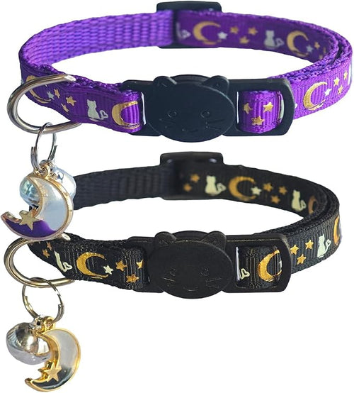 2 Pack Breakaway Cat Collars, Glow in Dark by Unknown