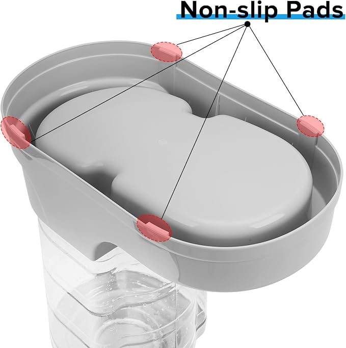 Kenond 9.5L Dog Feeders and Water Bowl Set - Image 8