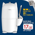 Red Rocket PURRR LITTER TWIST’R XL Cat Litter Trash Can Step Litter Disposal - Image 2