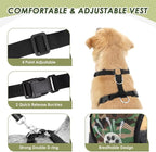 SlowTon Dog Seat Belt Harness for Car, Dog Car Harness Adjustable Mesh - Image 4